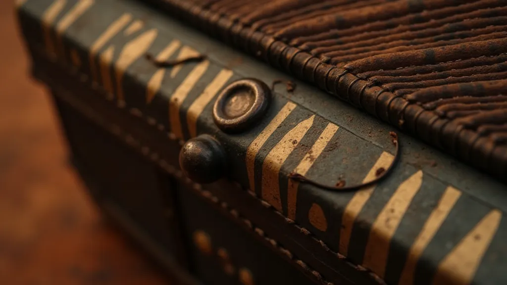 Vintage accordion bellows