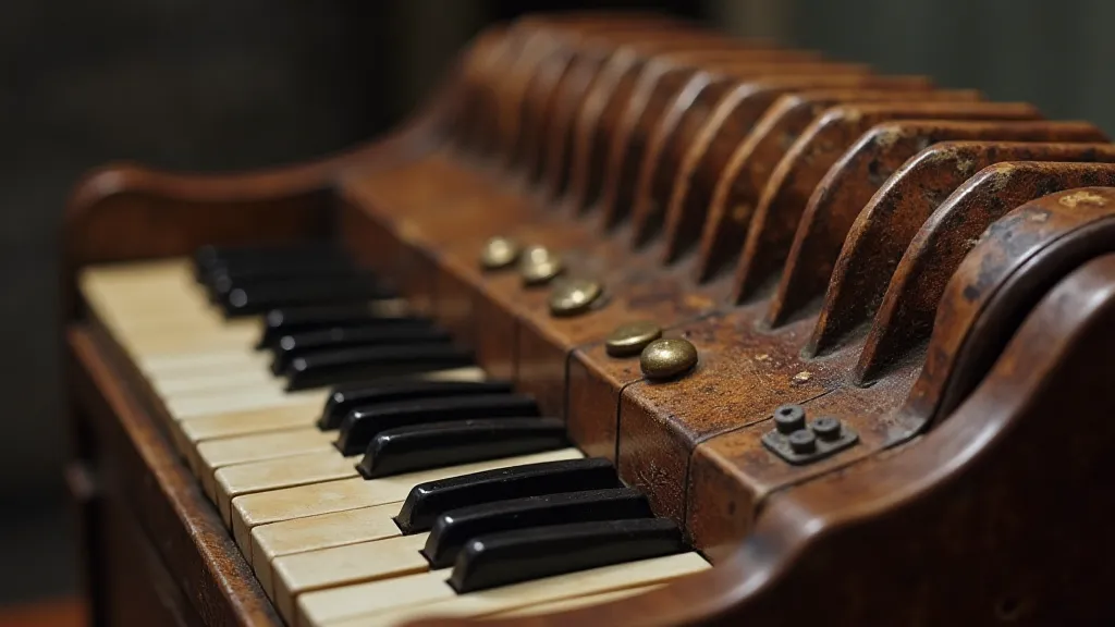 Antique accordion
