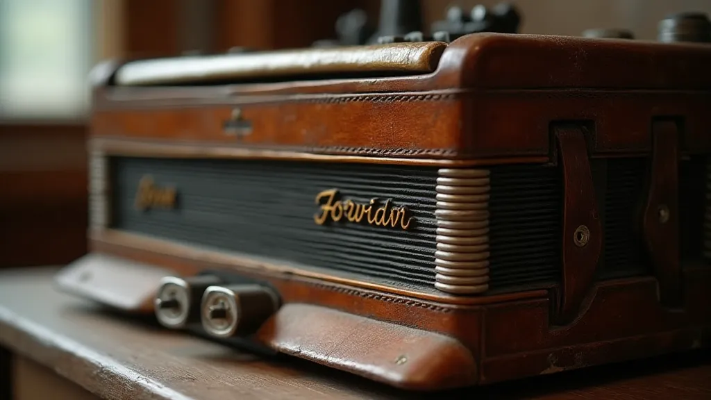Antique Accordion Detail