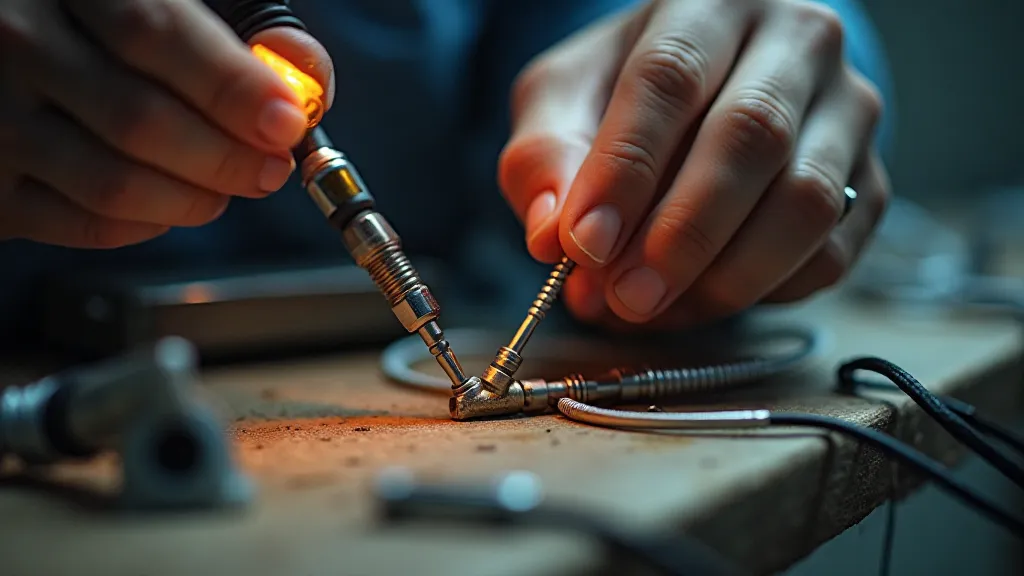 Soldering an antenna element