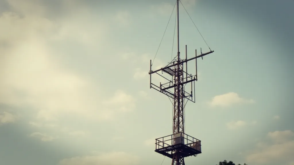 Vintage ham radio beam antenna